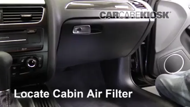 2011 Audi S4 3.0L V6 Supercharged Air Filter (Cabin) Replace
